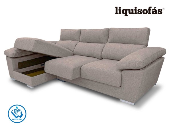 CHAISELONGUE DESLIZANTE Y RECLINABLE MOD. REY