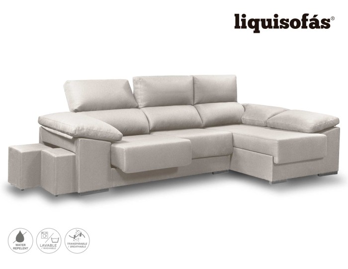 CHAISELONGUE DESLIZANTE Y RECLINABLE...