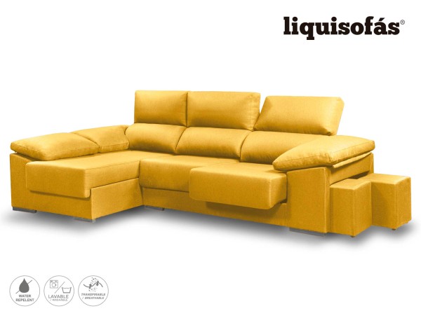 CHAISELONGUE DESLIZANTE Y RECLINABLE MOD. NEVADA