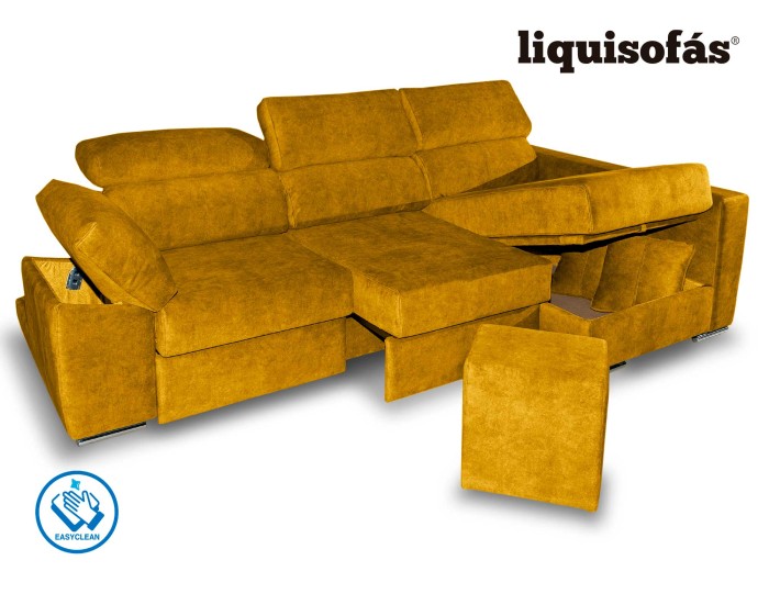 CHAISELONGUE DESLIZANTE FRONTAL Y...