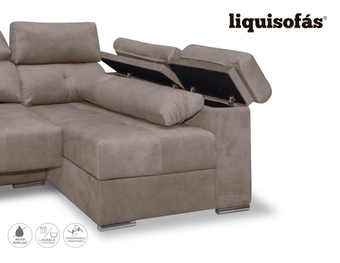 CHAISELONGUE DESLIZANTE Y RECLINABLE...