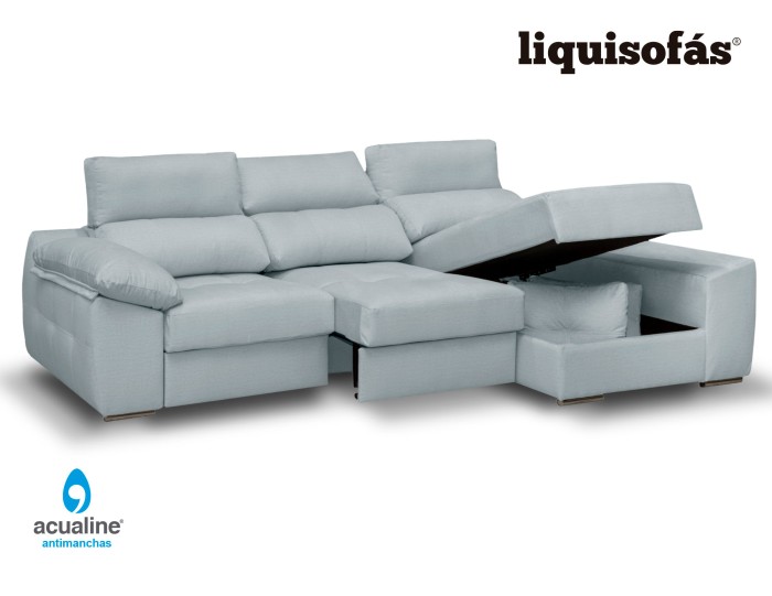 CHAISELONGUE DESLIZANTE FRONTAL Y...