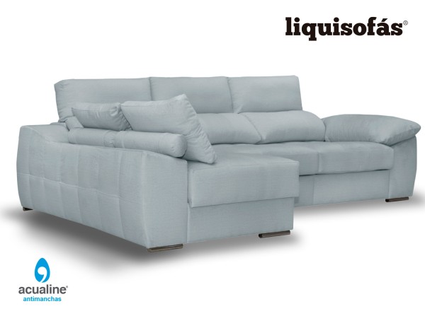 CHAISELONGUE DESLIZANTE FRONTAL Y RECLINABLE MOD. MENORCA