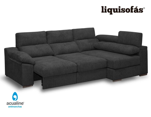 CHAISELONGUE DESLIZANTE AL SUELO Y RECLINABLE MOD. MARINE