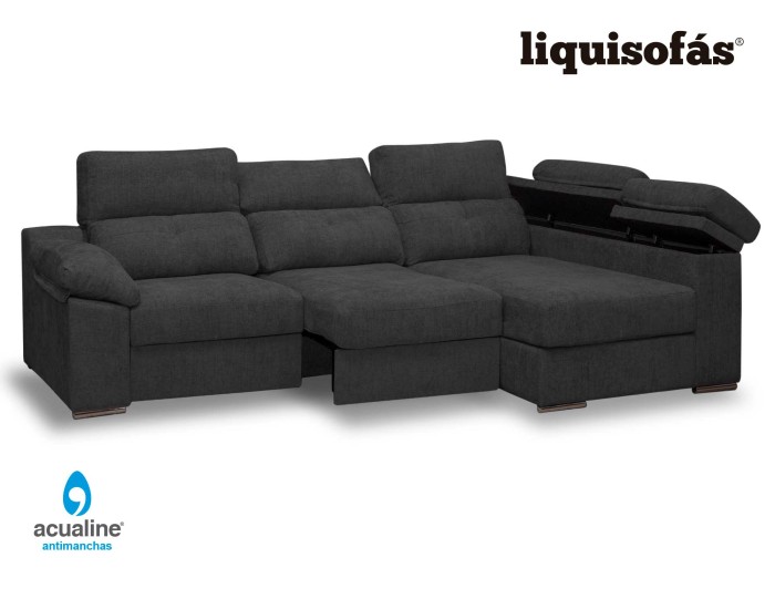 CHAISELONGUE DESLIZANTE AL SUELO Y...