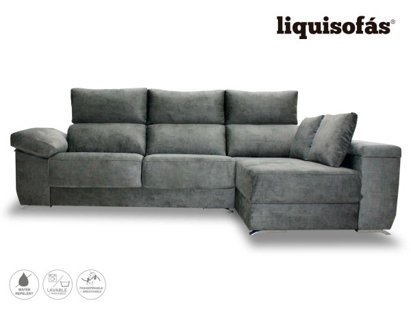 CHAISELONGUE DESLIZANTE Y RECLINABLE MOD. DINAMARCA