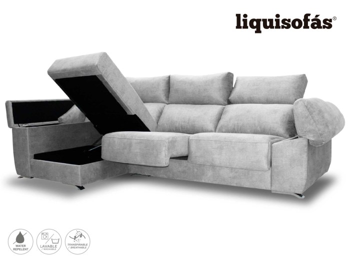 CHAISELONGUE DESLIZANTE Y RECLINABLE...