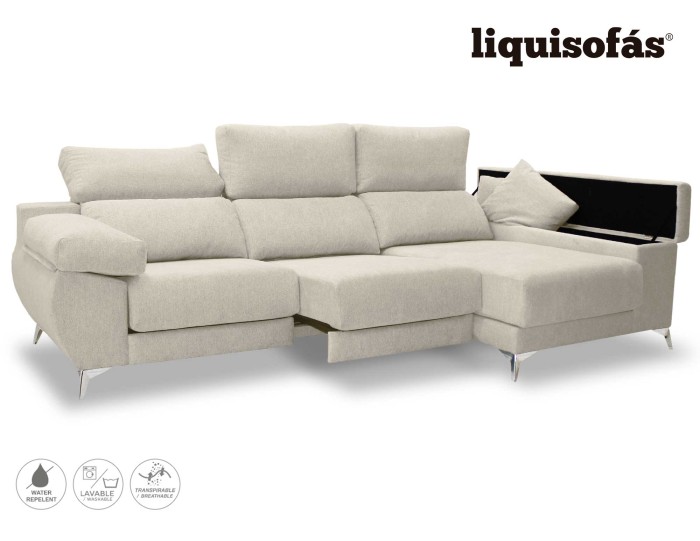 CHAISELONGUE DESLIZANTE AL SUELO Y...