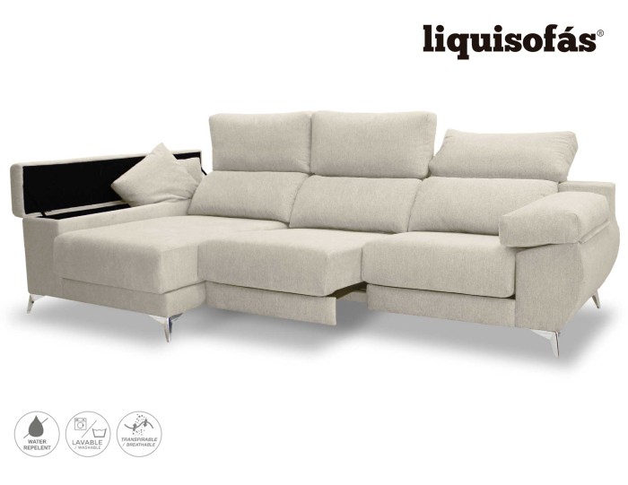 CHAISELONGUE DESLIZANTE AL SUELO Y...