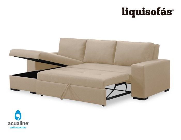 SOFÁ CHAISELONGUE CAMA DE ARRASTRE...