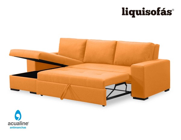 SOFÁ CHAISELONGUE CAMA DE ARRASTRE MOD. TORMES