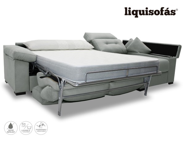SOFÁ CHAISELONGUE CAMA CON...