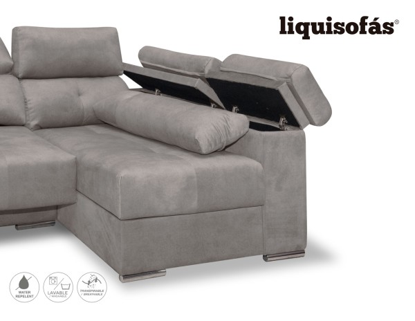 CHAISELONGUE DESLIZANTE Y RECLINABLE MOD. BERLÍN