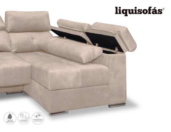 CHAISELONGUE DESLIZANTE Y RECLINABLE MOD. BERLÍN