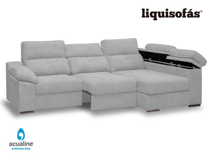 CHAISELONGUE DESLIZANTE AL SUELO Y...