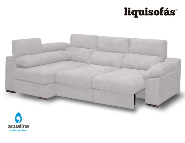 CHAISELONGUE DESLIZANTE AL SUELO Y RECLINABLE MOD. MARINE