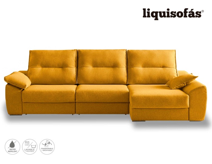 SOFÁ CHAISE LONGUE DESLIZANTE FRONTAL...