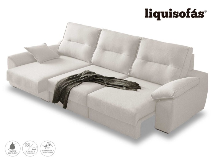 SOFÁ CHAISE LONGUE DESLIZANTE FRONTAL...