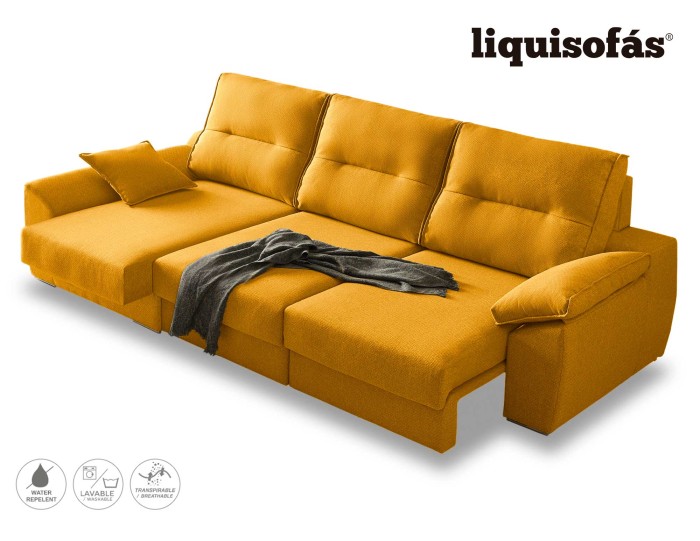 SOFÁ CHAISE LONGUE DESLIZANTE FRONTAL...
