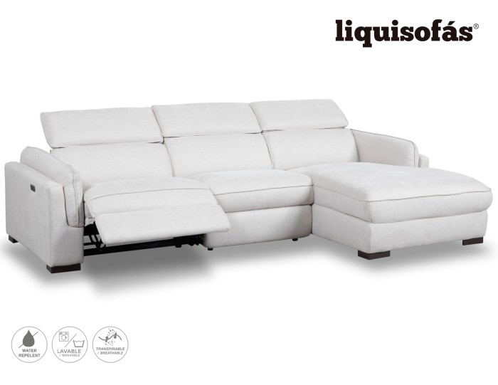 SOFÁ CHAISE LONGUE RELAX ELÉCTRICO Y...