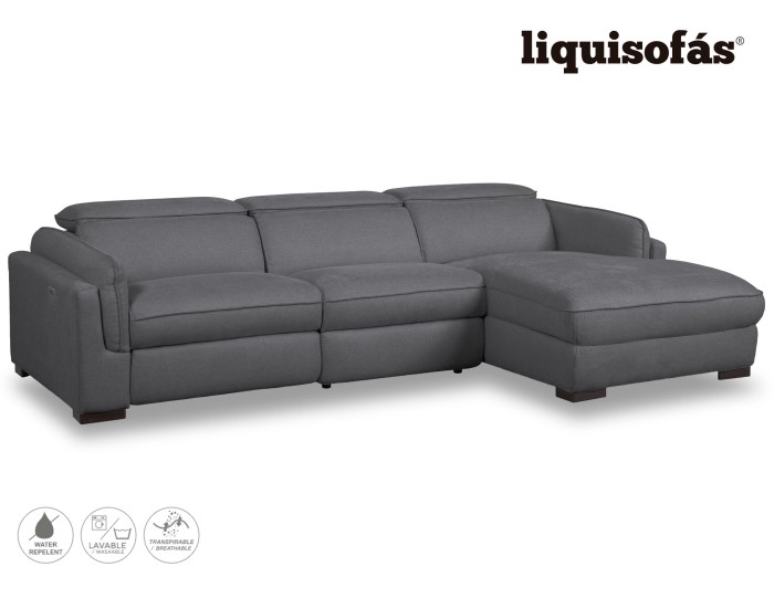 SOFÁ CHAISE LONGUE RELAX ELÉCTRICO Y...