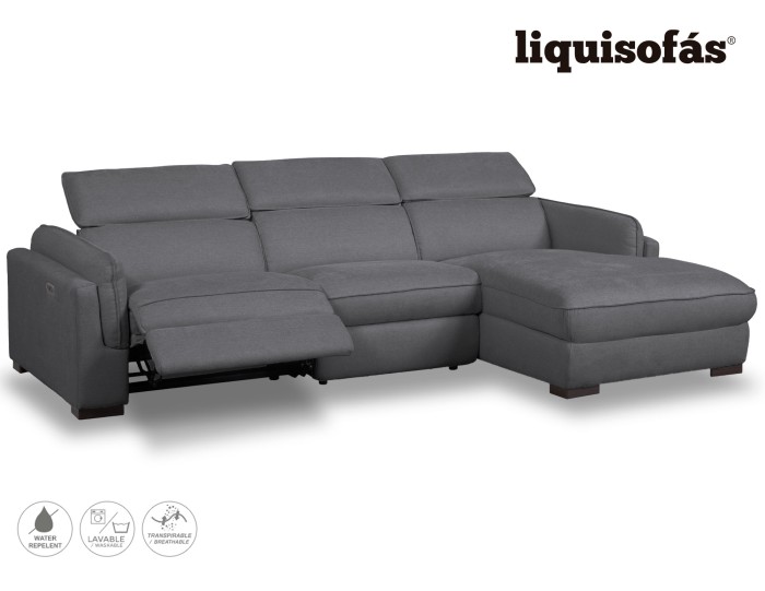 SOFÁ CHAISE LONGUE RELAX ELÉCTRICO Y...