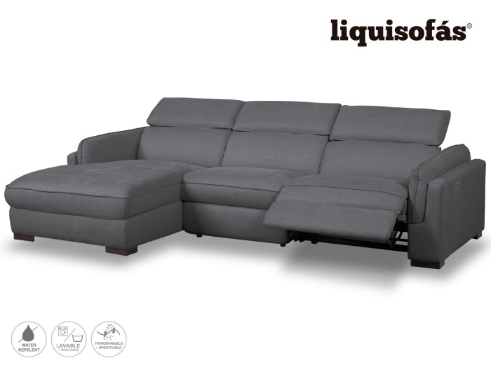 SOFÁ CHAISE LONGUE RELAX ELÉCTRICO Y...