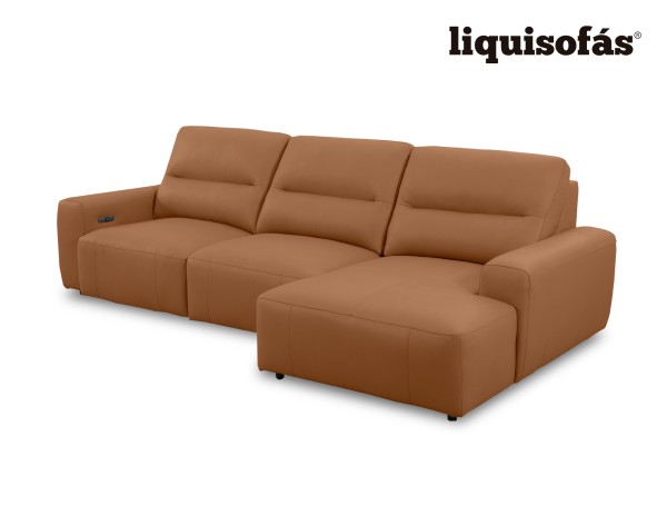 SOFÁ CHAISE LONGUE DESLIZANTE ELÉCTRICO MOD. DOHA