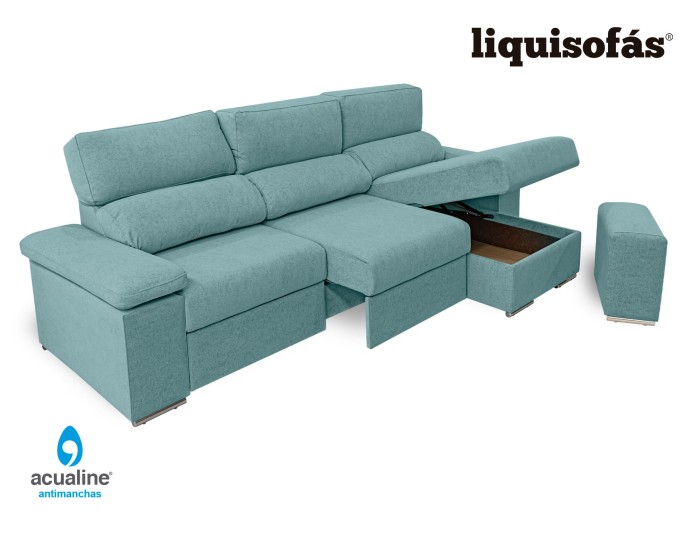 CHAISELONGUE RECLINABLE Y DESLIZANTE...