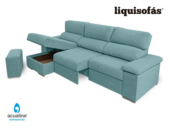 CHAISELONGUE RECLINABLE Y DESLIZANTE...