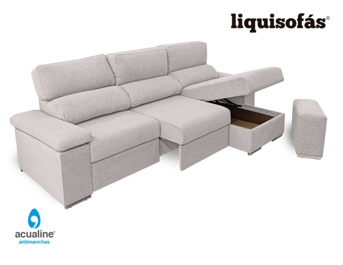 CHAISELONGUE RECLINABLE Y DESLIZANTE...