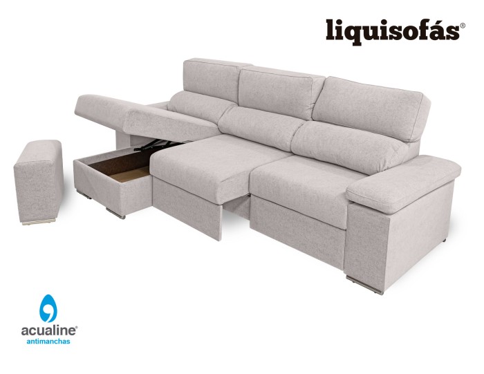 CHAISELONGUE RECLINABLE Y DESLIZANTE...