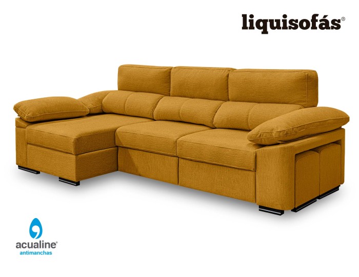 SOFÁ CHAISE LONGUE RECLINABLE Y...