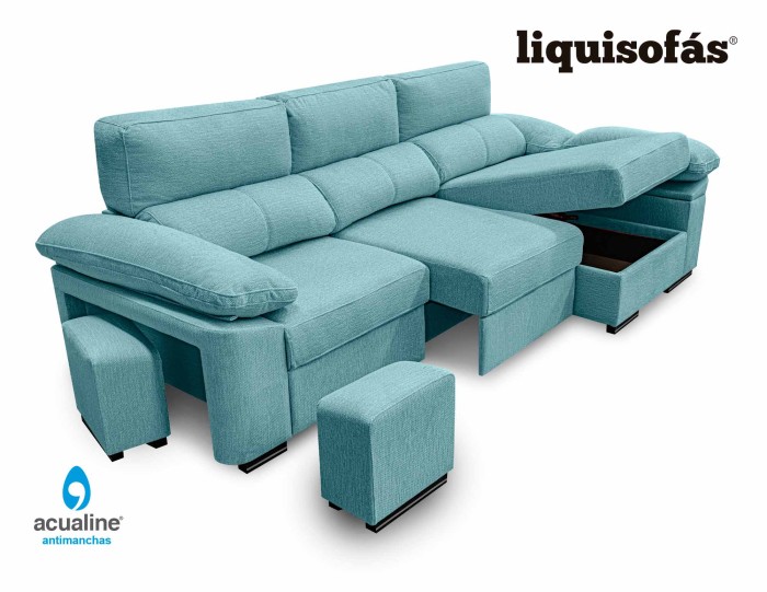 SOFÁ CHAISE LONGUE RECLINABLE Y...