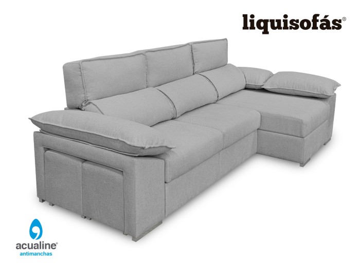 SOFÁ CHAISE LONGUE RECLINABLE Y...