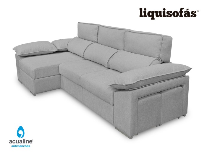 SOFÁ CHAISE LONGUE RECLINABLE Y...