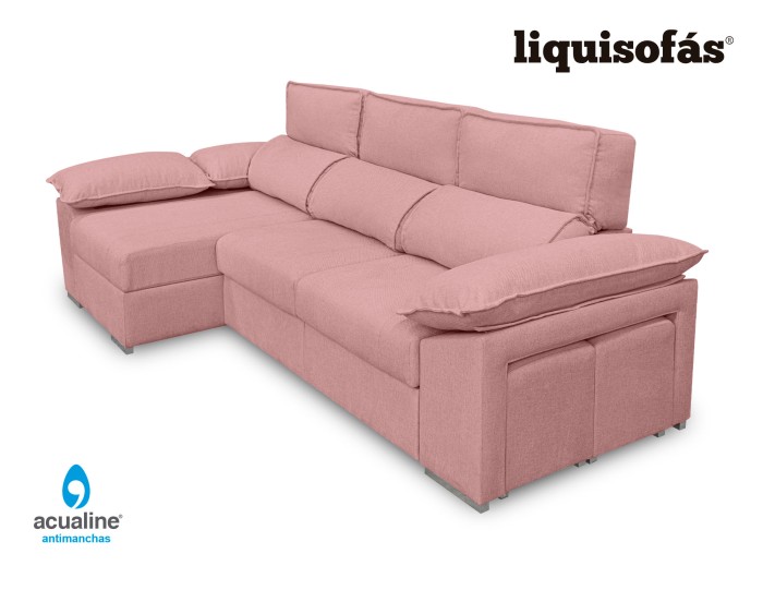 SOFÁ CHAISE LONGUE RECLINABLE Y...