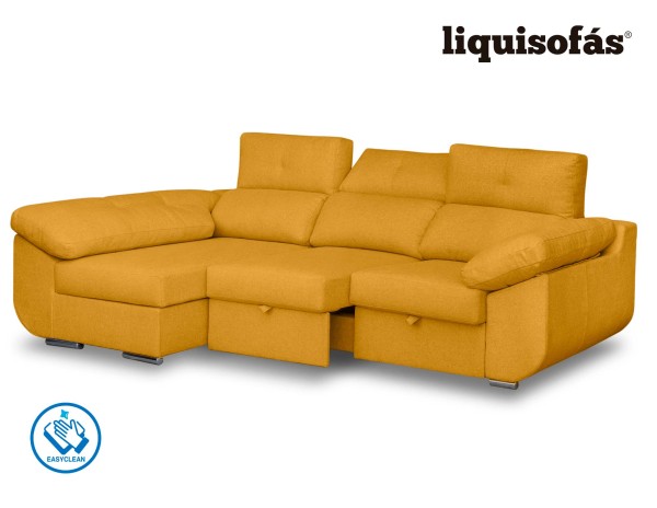 CHAISELONGUE DESLIZANTE FRONTAL Y RECLINABLE MOD. MAY