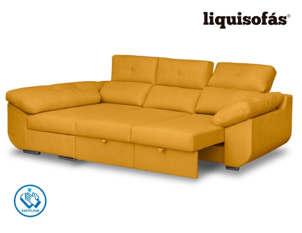 CHAISELONGUE DESLIZANTE FRONTAL Y RECLINABLE MOD. MAY