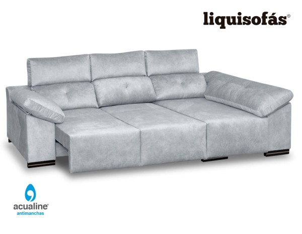 CHAISELONGUE DESLIZANTE FRONTAL Y RECLINABLE MOD. JULY