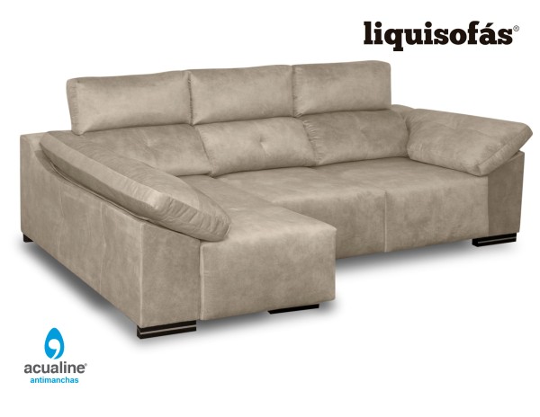 CHAISELONGUE DESLIZANTE FRONTAL Y RECLINABLE MOD. JULY