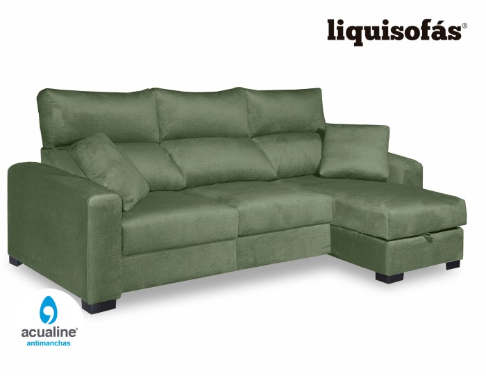 SOFÁ CHAISE LONGUE DESLIZANTE AL...