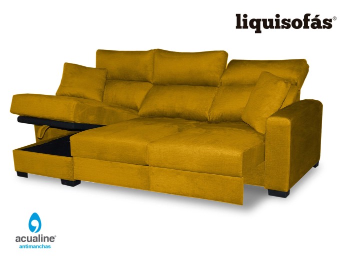 SOFÁ CHAISE LONGUE DESLIZANTE AL...