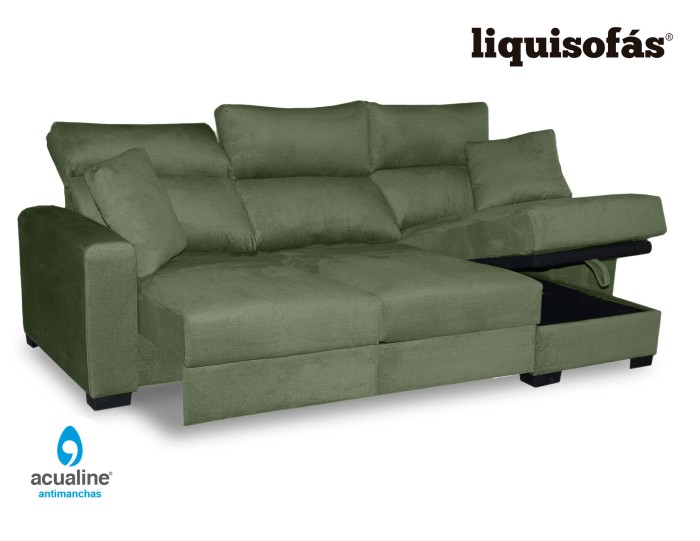 SOFÁ CHAISE LONGUE DESLIZANTE AL...