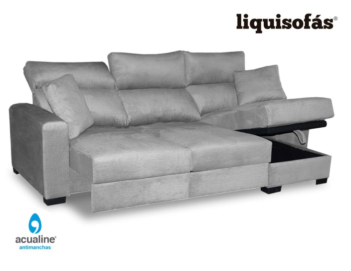SOFÁ CHAISE LONGUE DESLIZANTE AL...