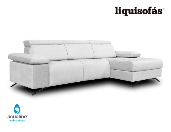 SOFÁ CHAISE LONGUE RELAX MOTOR MOD. CISNE