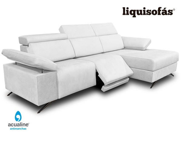 SOFÁ CHAISE LONGUE RELAX MOTOR MOD. CISNE