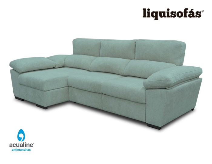 SOFÁ CHAISE LONGUE DESLIZANTE AL...