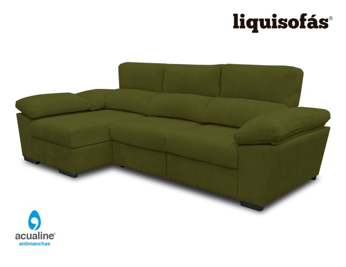 SOFÁ CHAISE LONGUE DESLIZANTE AL...