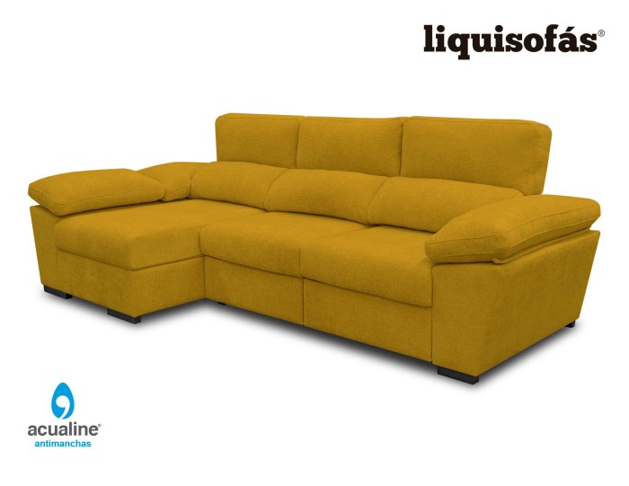 SOFÁ CHAISE LONGUE DESLIZANTE AL...
